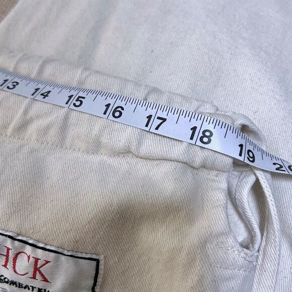 Howard Combat Kimonos HCK Martial Arts Pants Size 4 Unbleached Canvas Waist Tie - Picture 3 of 4